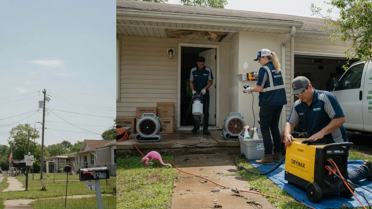 Storm Damage Water Removal in Luxemburg, IA near me